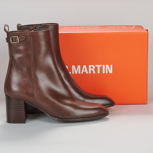 Παπούτσια Γυναίκα Μποτίνια JB Martin VALENTINE Veau / Brown