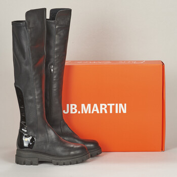 Παπούτσια Γυναίκα Μπότες για την πόλη JB Martin FELICIA Veau / Vernis / St /  foul / Black