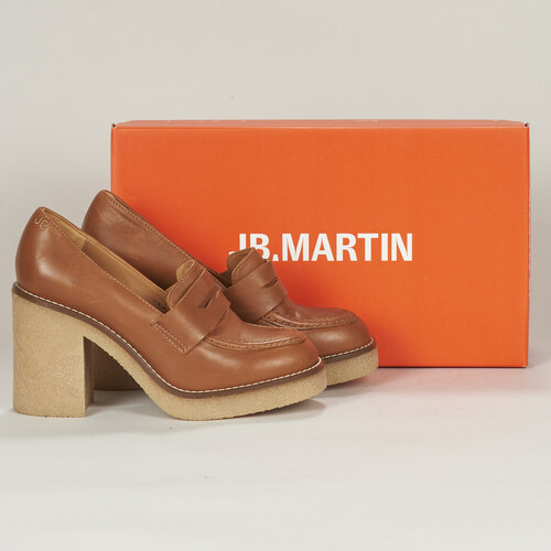 Παπούτσια Γυναίκα Μοκασσίνια JB Martin BRITNEY Veau / Soft / Cognac