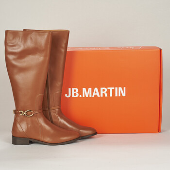 Παπούτσια Γυναίκα Μπότες για την πόλη JB Martin LIDIA Veau / Cognac