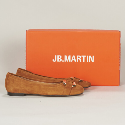 Παπούτσια Γυναίκα Μπαλαρίνες JB Martin VRAIE Chevre / Velours / Camel