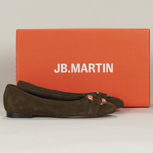 Παπούτσια Γυναίκα Μπαλαρίνες JB Martin VRAIE Chevre / Velours / Kaki