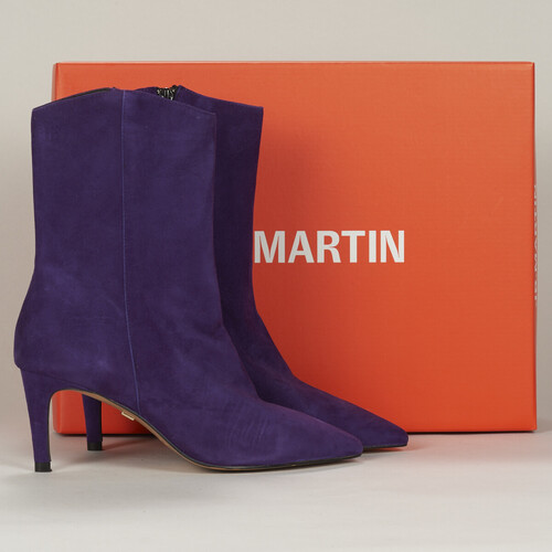 Παπούτσια Γυναίκα Μποτίνια JB Martin EMMY Chevre / Velours / Violet