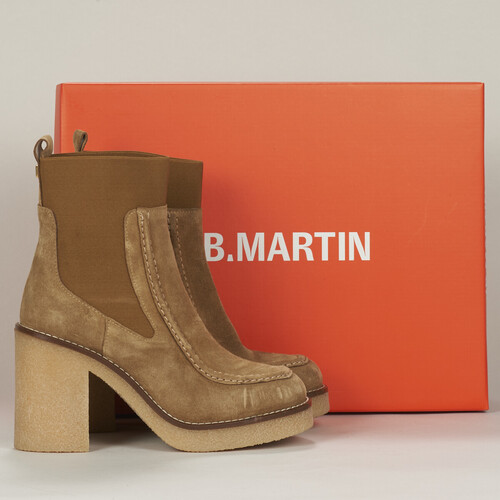 Παπούτσια Γυναίκα Μποτίνια JB Martin BRITANIE Croute / Velours / Μόκα