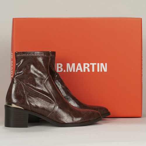 Παπούτσια Γυναίκα Μπότες JB Martin LUCIE Toile / Vintage / St / Cognac
