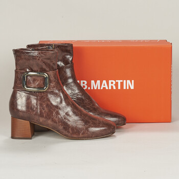Παπούτσια Γυναίκα Μποτίνια JB Martin ADORABLE Toile / Vintage / St / Cognac