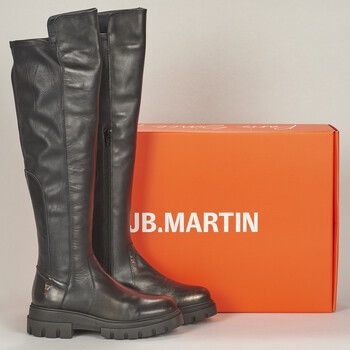 Παπούτσια Γυναίκα Μπότες για την πόλη JB Martin FELICIA Chestnut / Μεταλικό / Brown / Veau / Foulonnee / Black