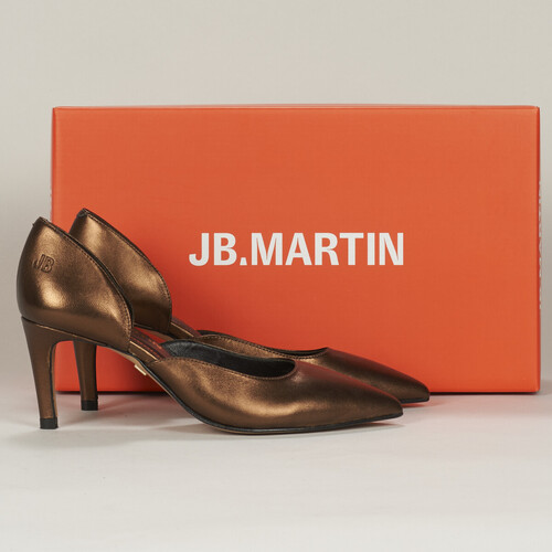 Παπούτσια Γυναίκα Γόβες JB Martin ENVIE Chevre / Μεταλικό / Brown