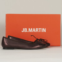 Παπούτσια Γυναίκα Μπαλαρίνες JB Martin STORY Chevre / Μεταλικό / Brown