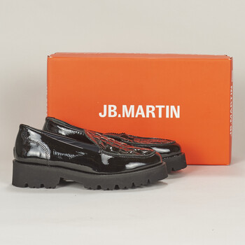 Παπούτσια Γυναίκα Μοκασσίνια JB Martin FLAMME Vernis / Tresse / Black