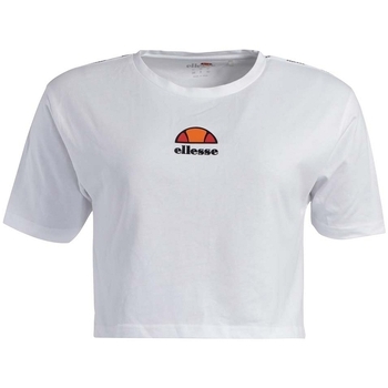 Υφασμάτινα Γυναίκα T-shirts & Μπλούζες Ellesse ANN CROPPED T-SHIRT Άσπρο