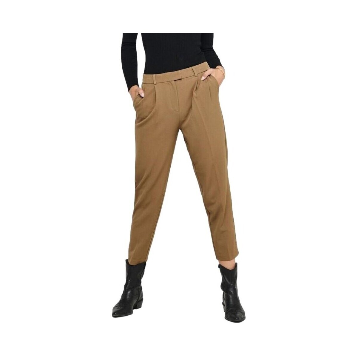 Only  Παντελόνια Only Levila Lana Trousers - Toasted Coconut