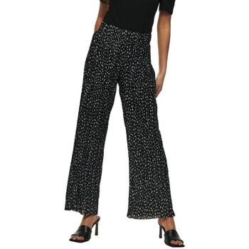 Υφασμάτινα Γυναίκα Παντελόνια Only Elema Pleated Trousers - Black Mini Flower Black