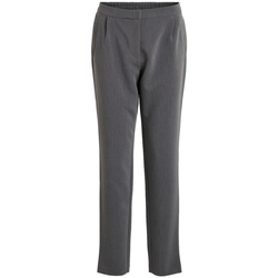 Υφασμάτινα Γυναίκα Παντελόνια Vila Piper Pants - Dark Grey Melange Grey