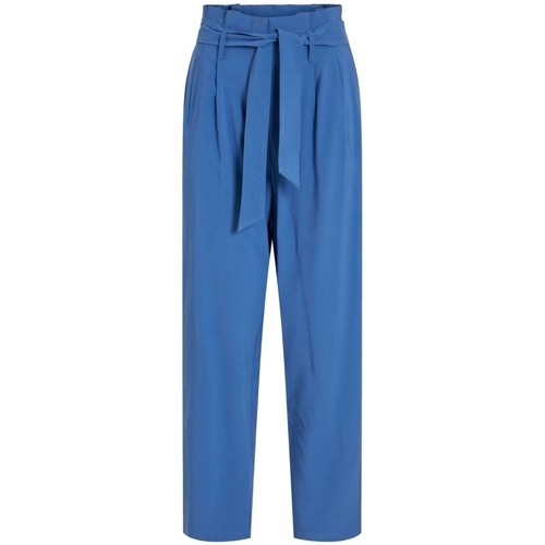 Υφασμάτινα Γυναίκα Παντελόνια Vila Noos Pants Kaya 7/8 - Federal Blue Μπλέ