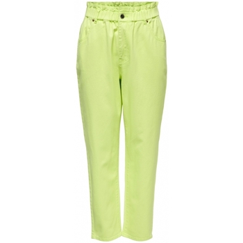 Υφασμάτινα Γυναίκα Παντελόνια Only Pants Ova Darsy - Sunny Lime Green