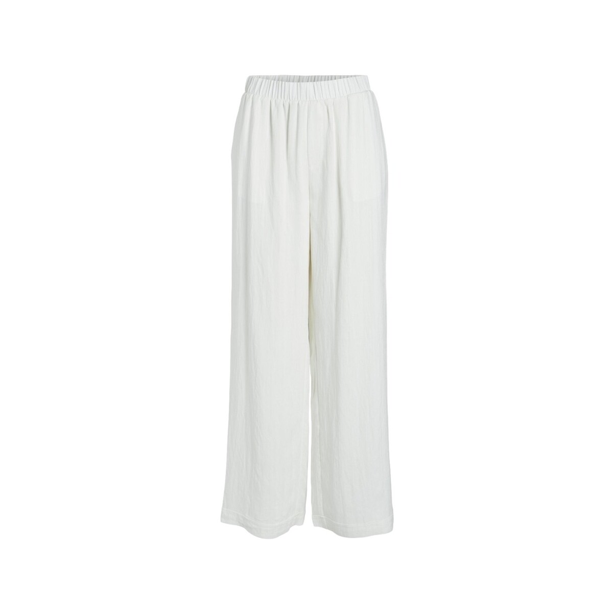 Υφασμάτινα Γυναίκα Παντελόνια Vila Daisy Pants HW - Birch Άσπρο