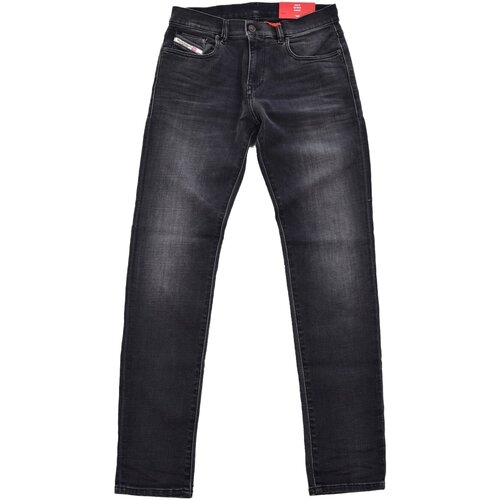 Υφασμάτινα Άνδρας Skinny jeans Diesel D-STRUKT Black