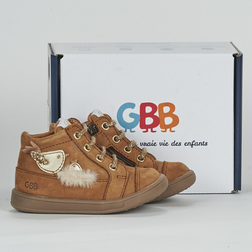 Παπούτσια Κορίτσι Ψηλά Sneakers GBB  Brown