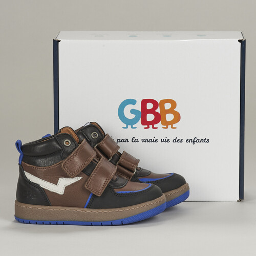 Παπούτσια Αγόρι Ψηλά Sneakers GBB  Brown