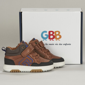 Παπούτσια Αγόρι Ψηλά Sneakers GBB  Brown