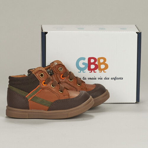 Παπούτσια Αγόρι Ψηλά Sneakers GBB GEORGUS Brown