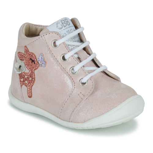 Παπούτσια Κορίτσι Ψηλά Sneakers GBB BICHETTE ETE Ροζ