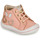 Παπούτσια Κορίτσι Ψηλά Sneakers GBB FLEXOO LOVELY Ροζ