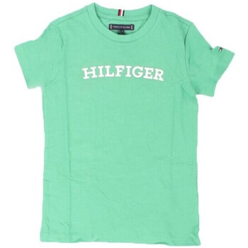 Υφασμάτινα Αγόρι T-shirt με κοντά μανίκια Tommy Hilfiger KB0KB08333T Green