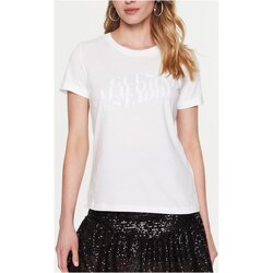 Υφασμάτινα Γυναίκα T-shirts & Μπλούζες Guess W3RI26 JA914 Άσπρο
