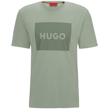 Υφασμάτινα Άνδρας T-shirt με κοντά μανίκια BOSS 50467952 DULIVE222 Green