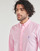 Υφασμάτινα Άνδρας Πουκάμισα με μακριά μανίκια Polo Ralph Lauren CHEMISE AJUSTEE SLIM FIT EN POPELINE UNIE Ροζ