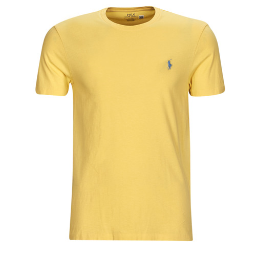 Υφασμάτινα Άνδρας T-shirt με κοντά μανίκια Polo Ralph Lauren T-SHIRT AJUSTE EN COTON Yellow