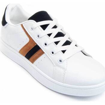 Παπούτσια Γυναίκα Χαμηλά Sneakers Leindia 83138 Άσπρο