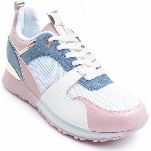 Παπούτσια Γυναίκα Χαμηλά Sneakers Leindia 83150 Ροζ