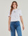 Υφασμάτινα Γυναίκα T-shirt με κοντά μανίκια Lacoste TH1147 Άσπρο