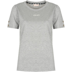 Υφασμάτινα Γυναίκα T-shirt με κοντά μανίκια Liu Jo TA3173 J6101 Grey