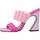 Παπούτσια Γυναίκα Σανδάλια / Πέδιλα Sofia Peralta 24828SP Ροζ