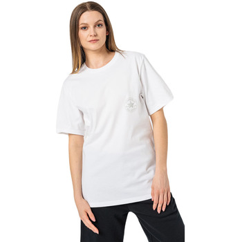 Υφασμάτινα Αμάνικα / T-shirts χωρίς μανίκια Converse Chuck Patch Άσπρο
