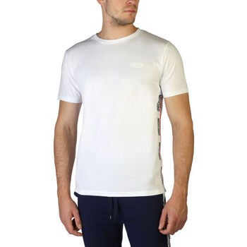 Υφασμάτινα Άνδρας T-shirt με κοντά μανίκια Moschino - 1903-8101 Άσπρο