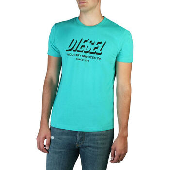 Υφασμάτινα Άνδρας T-shirt με κοντά μανίκια Diesel - t-diegos-a5_a01849_0gram Μπλέ