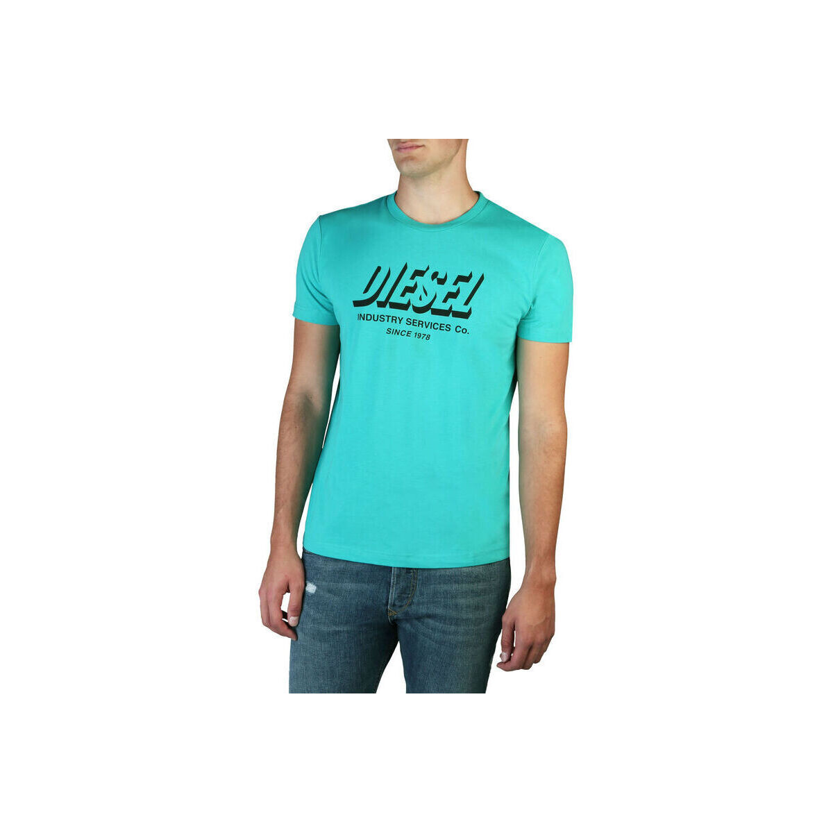 Υφασμάτινα Άνδρας T-shirt με κοντά μανίκια Diesel - t-diegos-a5_a01849_0gram Μπλέ