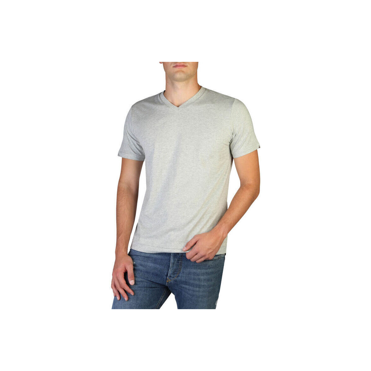 Υφασμάτινα Άνδρας T-shirt με κοντά μανίκια Diesel - t-cherubik-new_00sw7q_0091a Grey