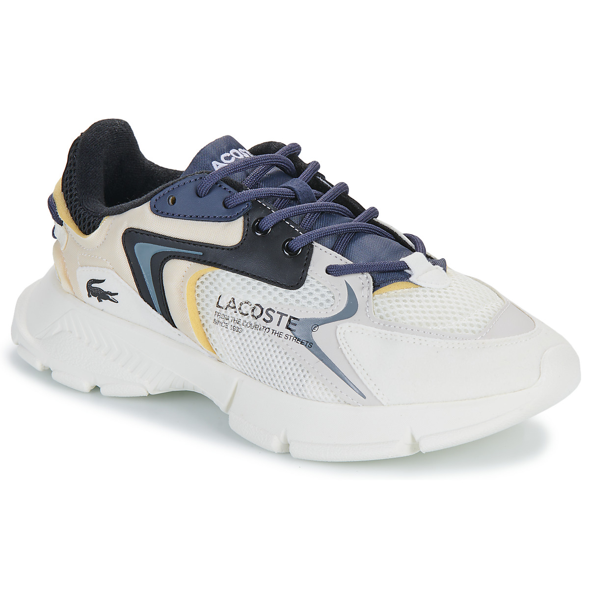 Παπούτσια Παιδί Χαμηλά Sneakers Lacoste L003 NEO Άσπρο / Marine
