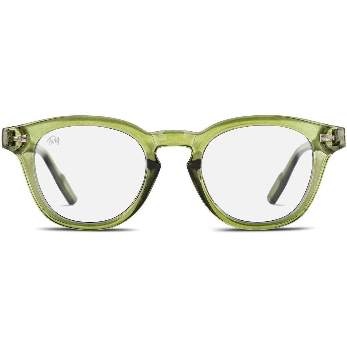 Ρολόγια & Kοσμήματα óculos de sol Twig Bauman Blue Light Green