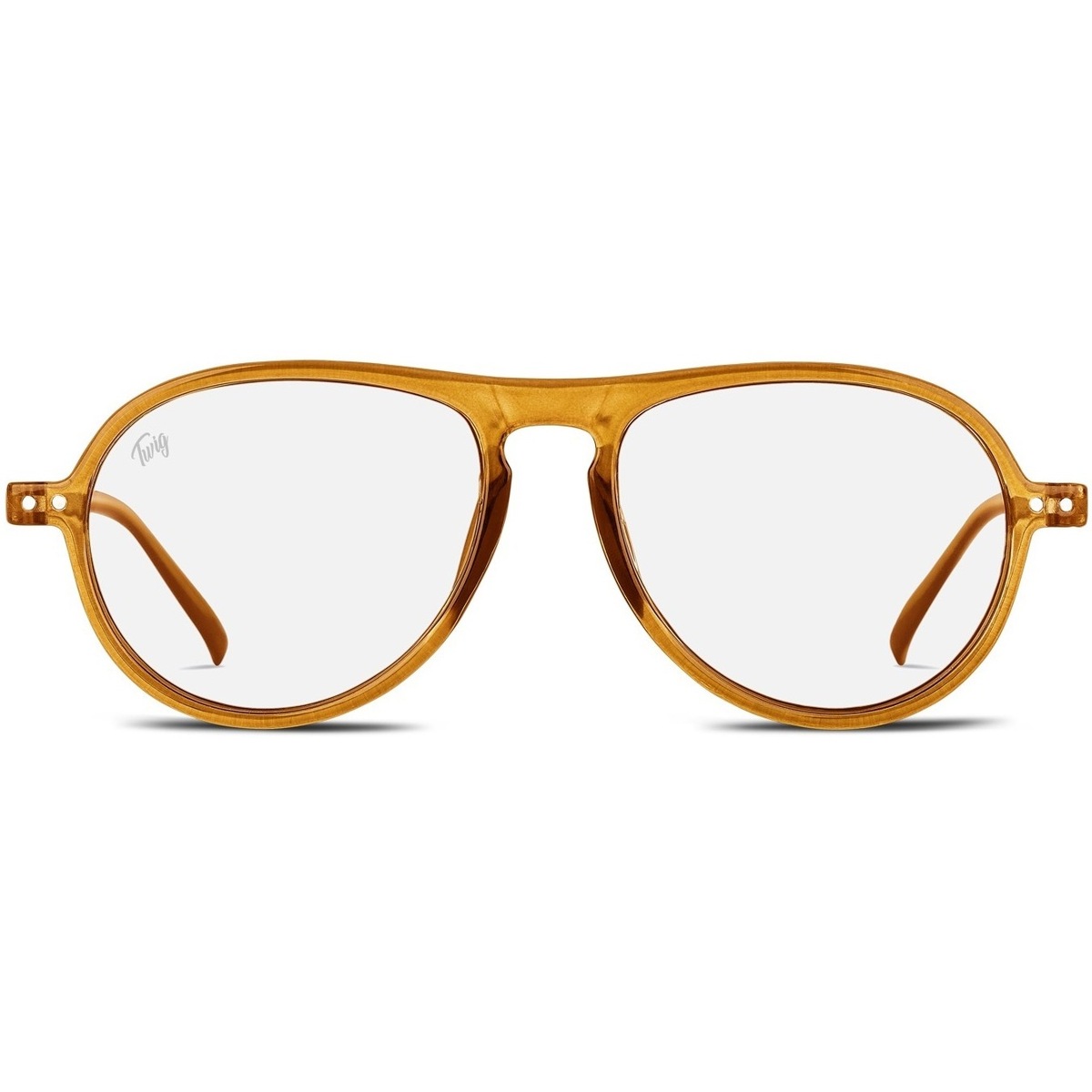 Ρολόγια & Kοσμήματα óculos de sol Twig Thiele Blue Light Orange