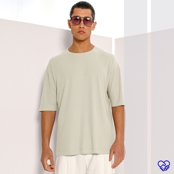 Υφασμάτινα Άνδρας T-shirts & Μπλούζες Diverse ΑΝΔΡΙΚΟ T-SHIRT Beige