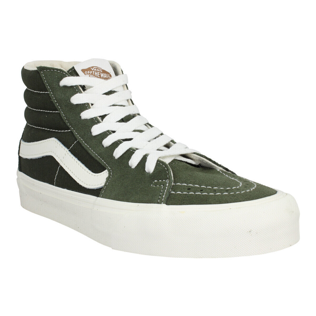 Παπούτσια Άνδρας Sneakers Vans Sk8 Hi Vr3 Velours Toile Homme Grape Leaf Green