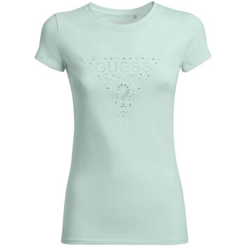 Υφασμάτινα Γυναίκα T-shirts & Μπλούζες Guess W2GI31 KA0Q1 Green