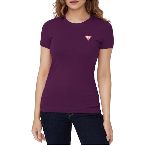Υφασμάτινα Γυναίκα T-shirts & Μπλούζες Guess W2YI44 J1314 Violet